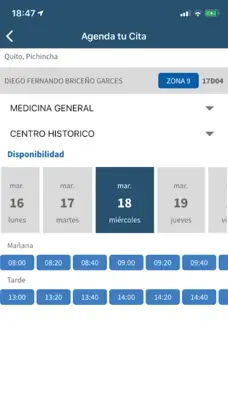 Salud EC android App screenshot 1